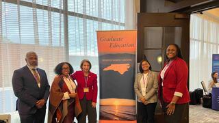NCCU Graduate School attends NCCGS Conference