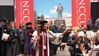 Dr. Karrie G. Dixon during installation