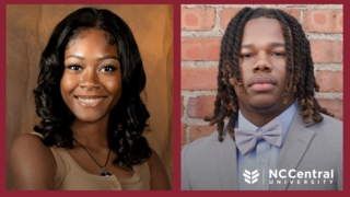 Kennedi Fludd and Emanuel Craig headshots