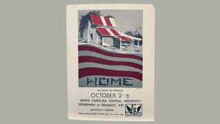 "Home" by former faculty member Samm-Art Williams