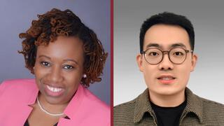 Dawn Matthews and Yang Liu