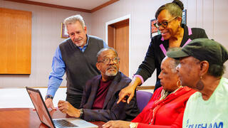 iSmimcha Health Team with members of Antioch Baptist Church