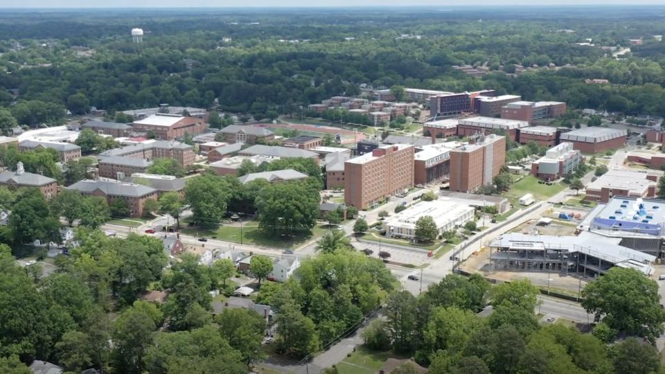 Aerial View of NCCU