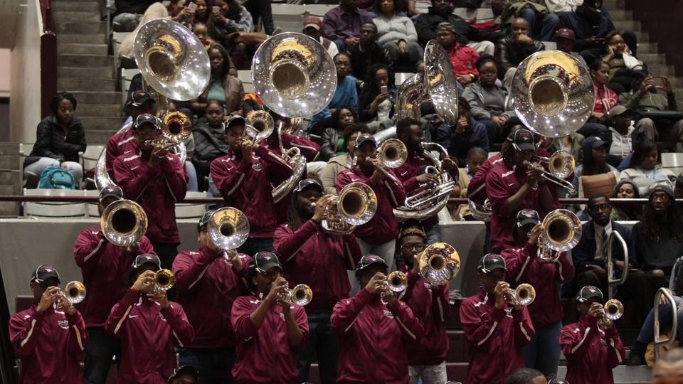 Athletic Pep Band Playing