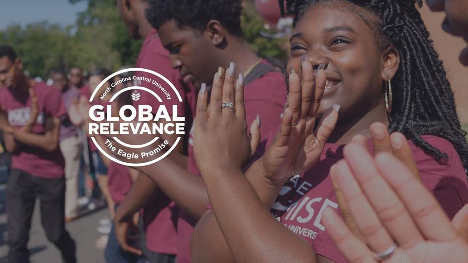 Global Relevance logo with smiling students