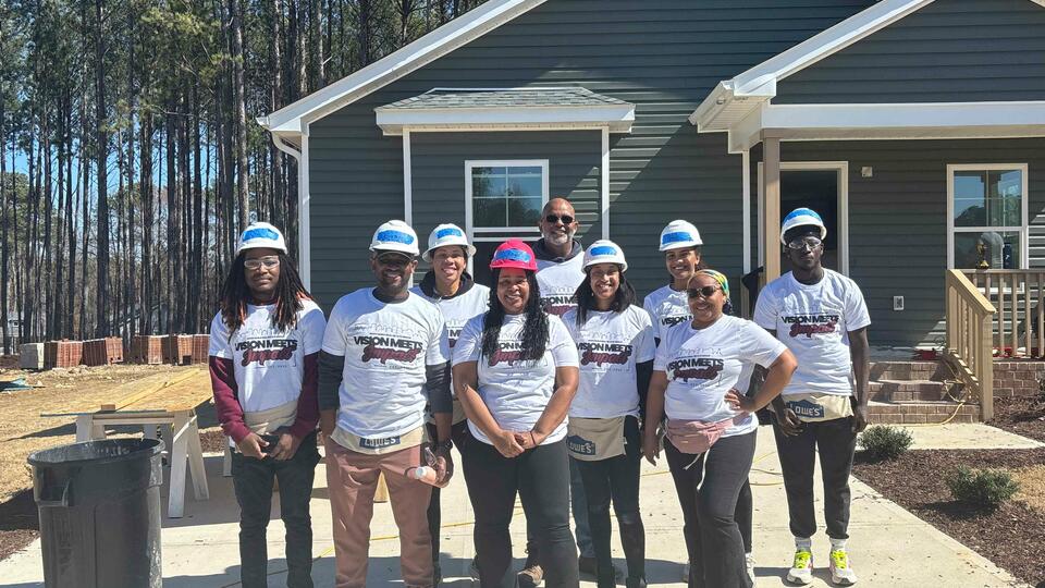NCCU Eagle’s Real Estate Group Gives Back