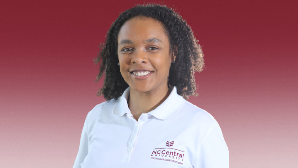 Simone Spencer smiling.