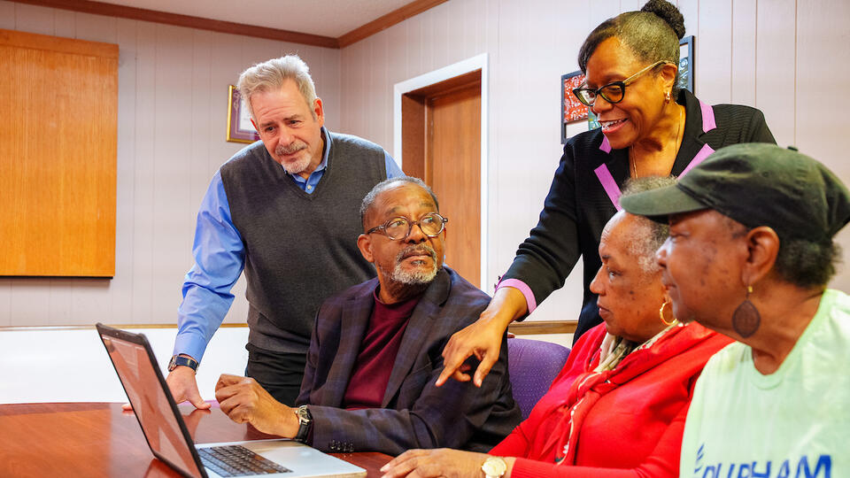 iSmimcha Health Team with members of Antioch Baptist Church