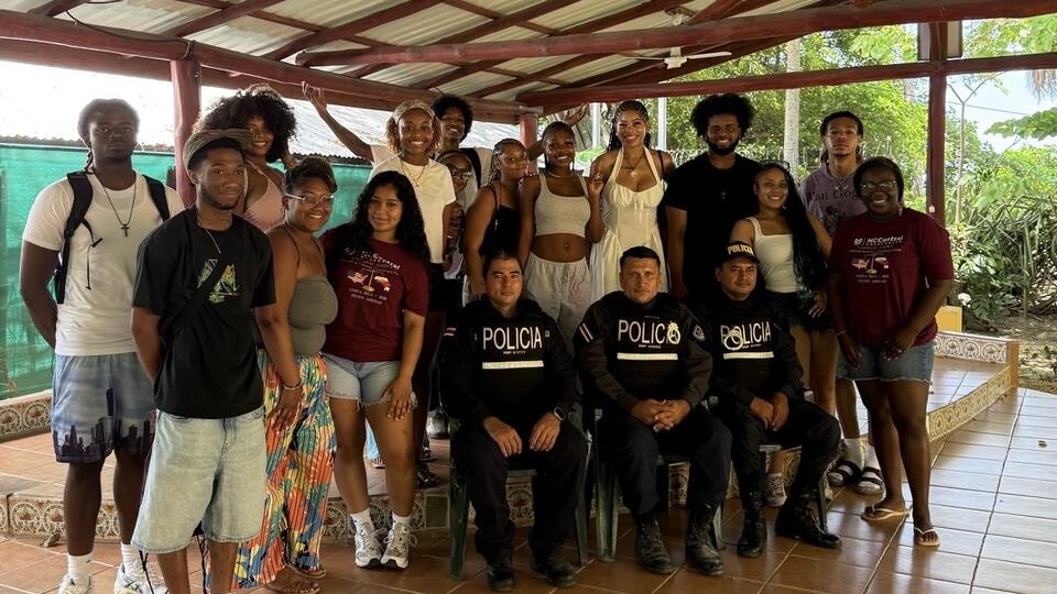 Criminal justice students in Costa Rica