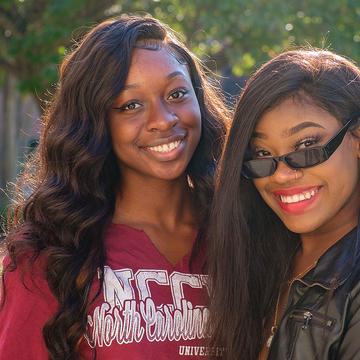 NCCU Students Smiling