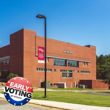 Albert L. Turner Law building - Early Voting