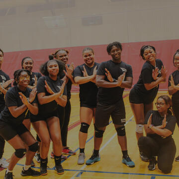 Group of Students in gym