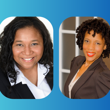 Headshots of Dr. Catherine Quinlan and Dr. Gishawn Mance.