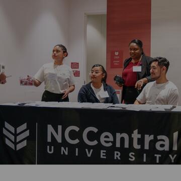 Students at Event Table