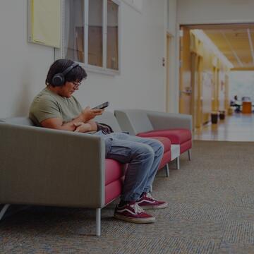 Student Sitting