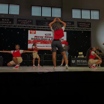 Students Performing