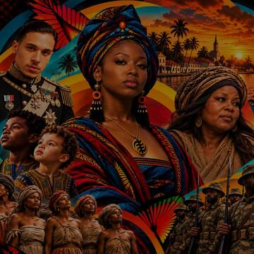 Image of people representing African Culture